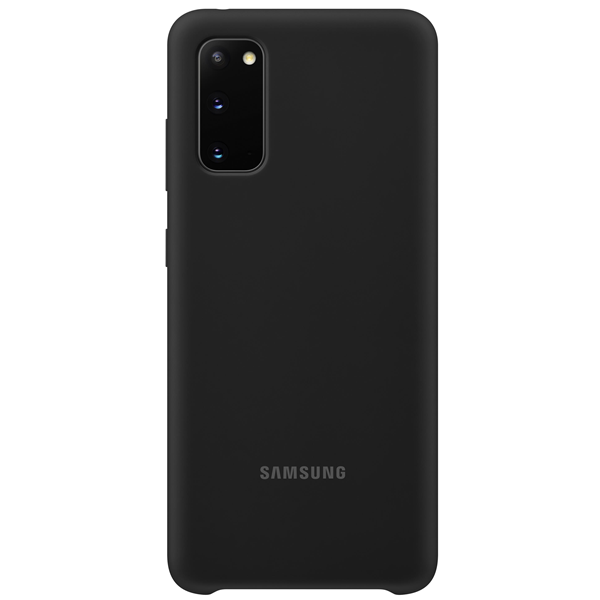 Galaxy S20, Silicone Cover black