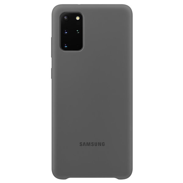 Galaxy S20+, Silicone Cover grau