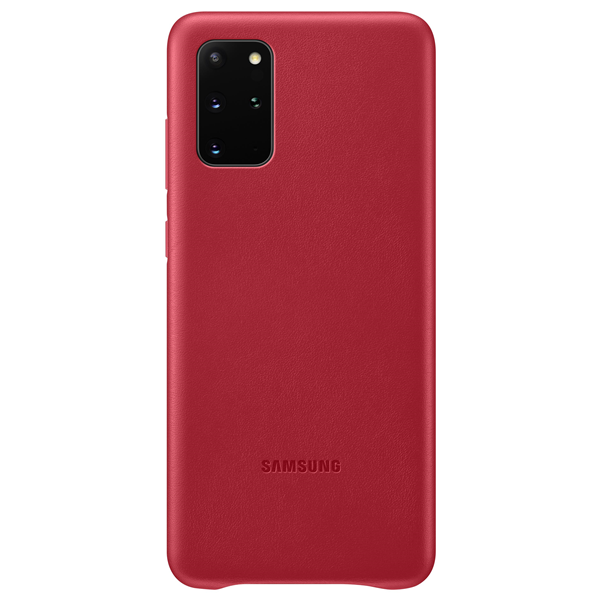 Galaxy S20+, Leather Cover rot