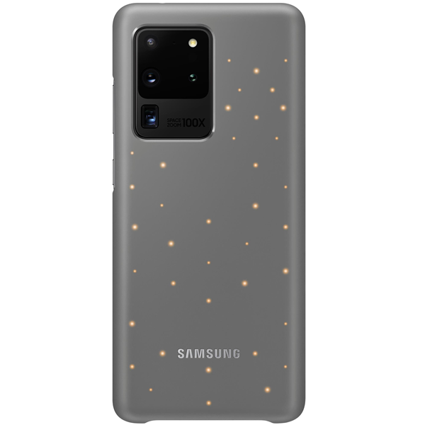 Galaxy S20 Ultra, LED Cover grau