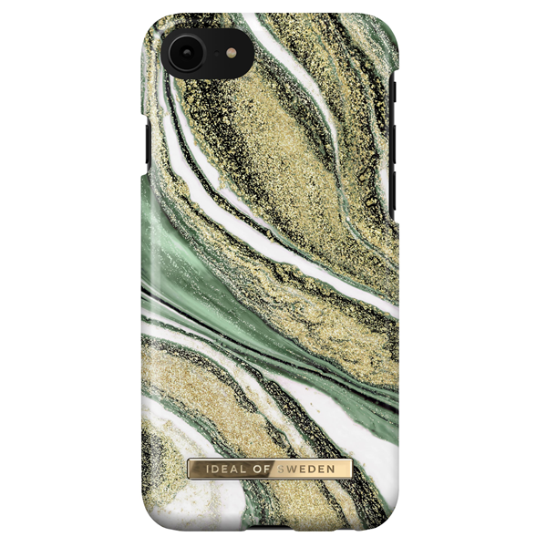 iPhone SE2020/8/7/6/6S, Cosmic Green Swirl