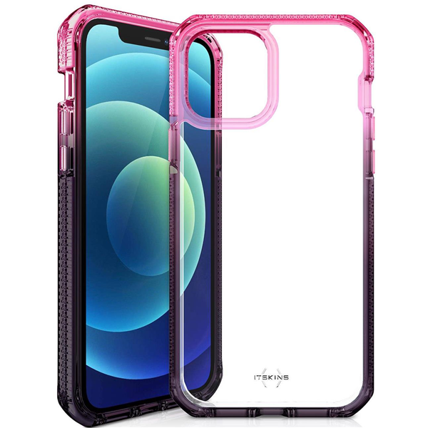 iPhone 12 mini, SUPREME PRISM pink/grau