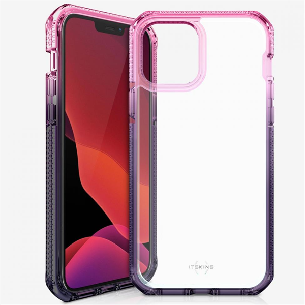 iPhone 12 Pro Max, SUPREME PRISM pink/grau