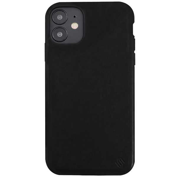 iPhone 12 mini, ECO Leder schwarz