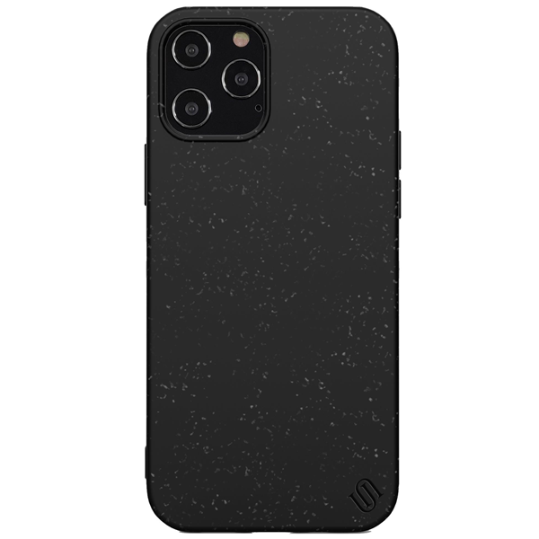iPhone 12 Pro Max, ECO Back-Cover schwarz