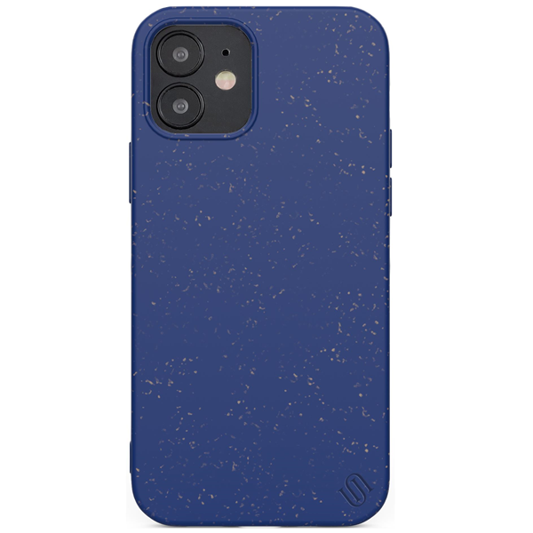 iPhone 12 mini, ECO Back-Cover blau