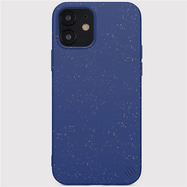iPhone 12/12 Pro, ECO Back-Cover blau