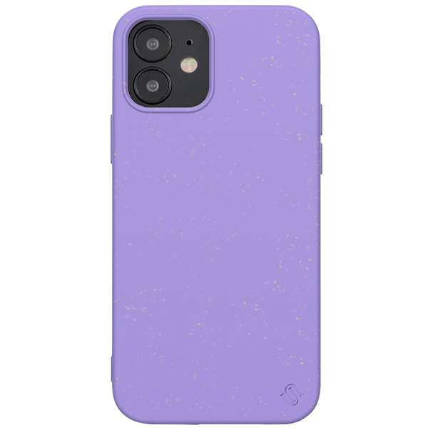 iPhone 12 mini, ECO Back-Cover lila