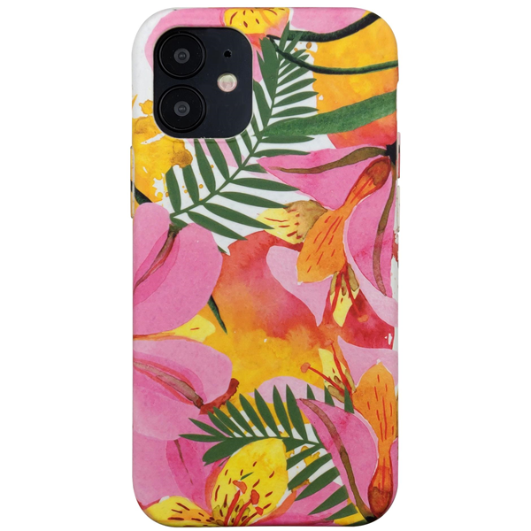 iPhone 12 mini, ECO PRINT tropical