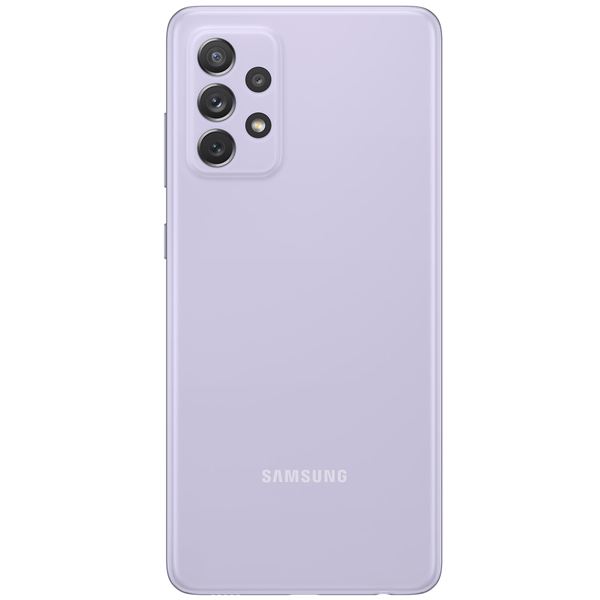 Galaxy A72, Silicone Cover violet
