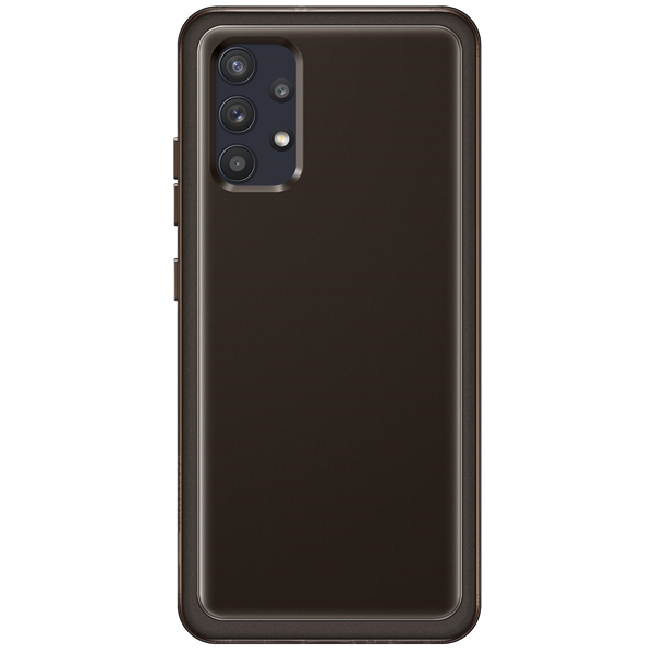 Galaxy A32, Soft Clear Cover schwarz