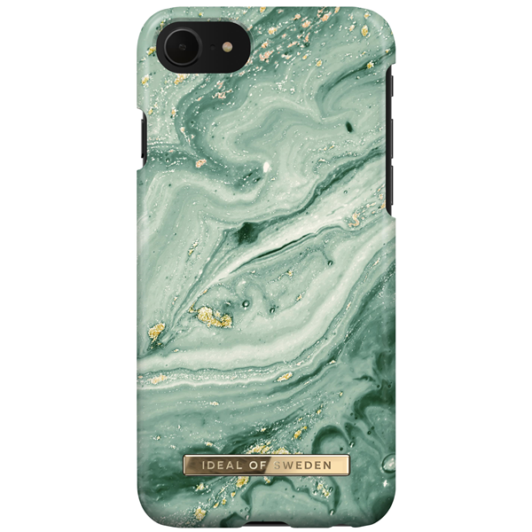 iPhone 8/7/6/6s/SE, Mint Swirl Marble