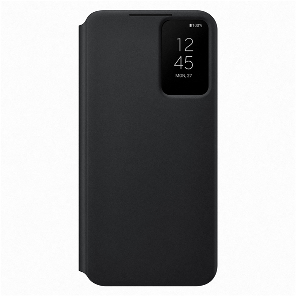 Galaxy S22+, Smart Clear View Cover schwarz