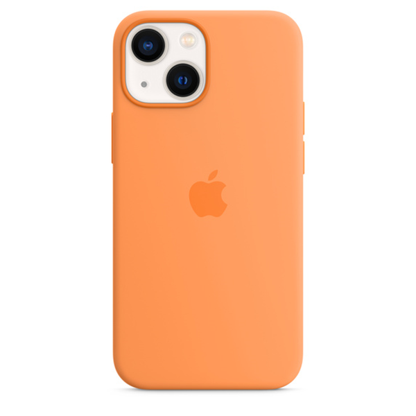 iPhone 13 mini , Silikon orange