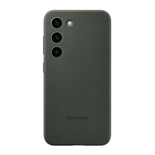 Galaxy S23, Silicone Case khaki