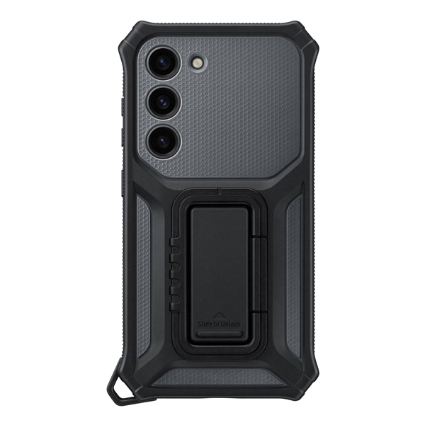 Galaxy S23, Rugged Gadget Case schwarz