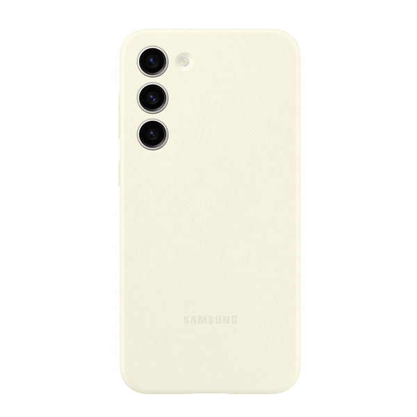 Galaxy S23+, Silicone Case cream