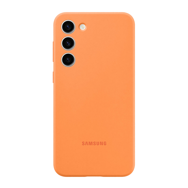 Galaxy S23+, Silicone Case orange