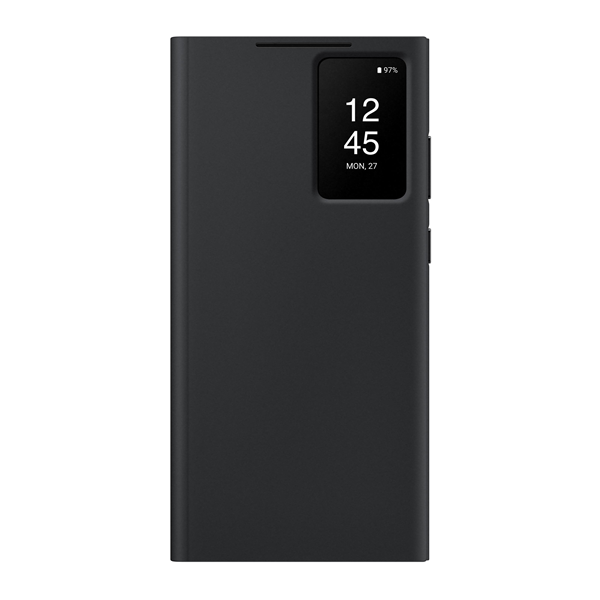 Galaxy S23 Ultra, Smart View Wallet Case schwarz