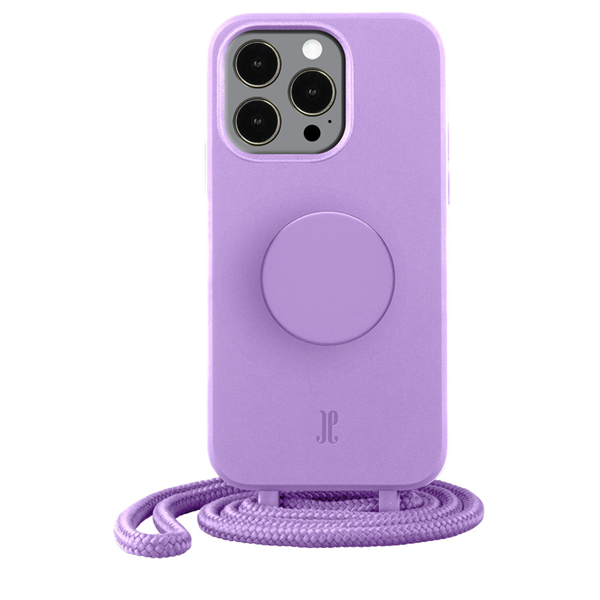 iPhone 13 Pro, Necklace PopSockets Cover lavendel