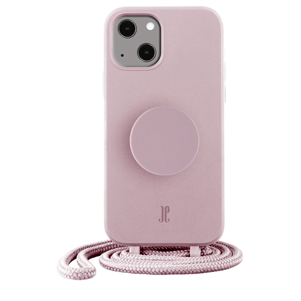iPhone 14 Plus, Necklace PopSockets Cover rose