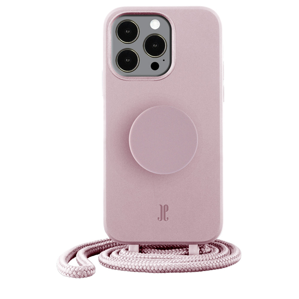 iPhone 14 Pro, Necklace PopSockets Cover rose