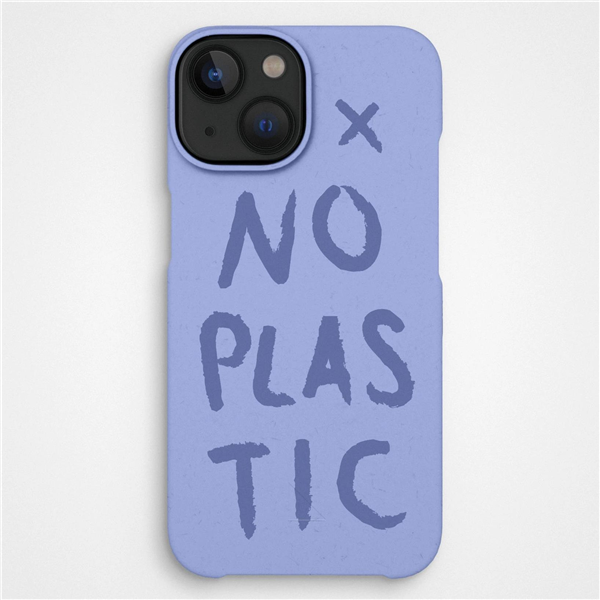 iPhone 14, No Plastic Case blau