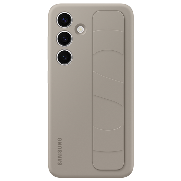 Galaxy S24, Standing Grip Case taupe