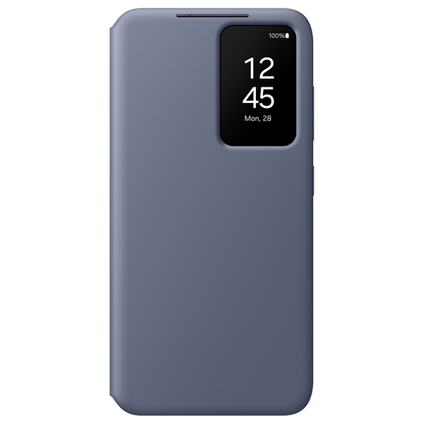 Galaxy S24, Smart View Wallet Case violet