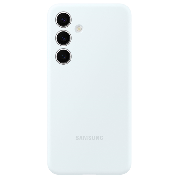 Galaxy S24, Silicone Case weiss