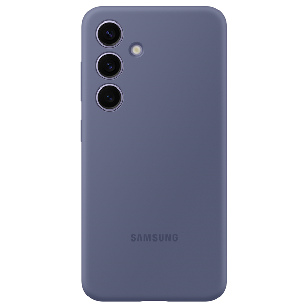Galaxy S24, Silicone Case violet