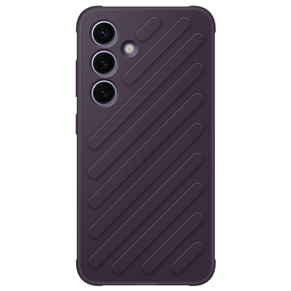 Galaxy S24, Shield case dunkel violet