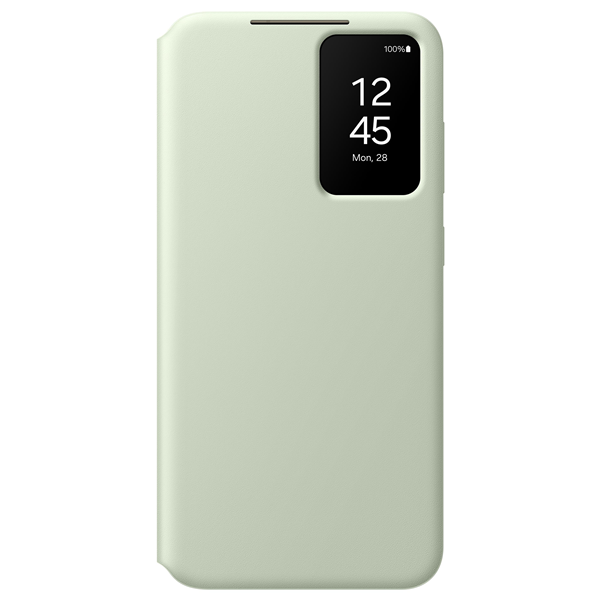 Galaxy S24+, Smart View Wallet Case hellgrün