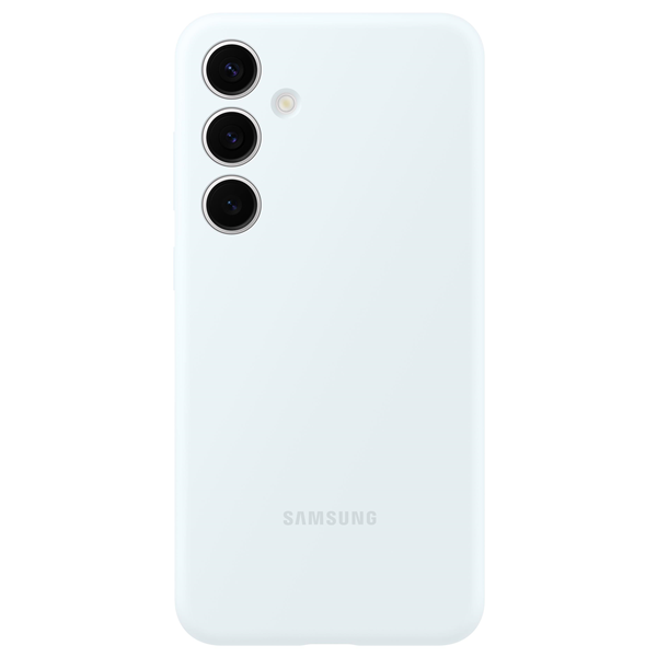 Galaxy S24+, Silicone Case weiss