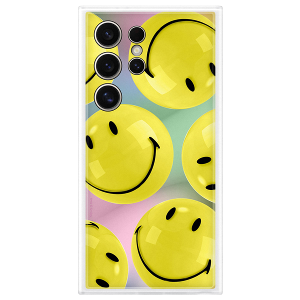 Galaxy S24 Ultra, Smiley Flipsuit Case