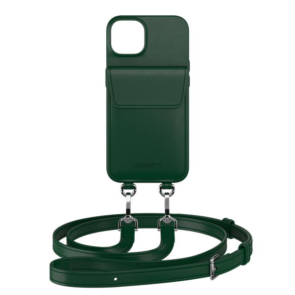 iPhone 15, Handykette+ Racing Green grün