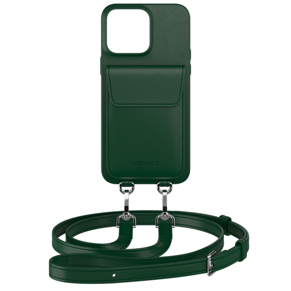 iPhone 15 Pro Max, Handykette+ Racing Green grün