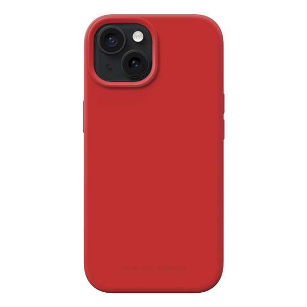Apple iPhone 15, Magsafe Silikon Red