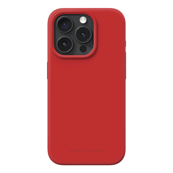Apple iPhone 15 Pro, Magsafe Silikon Red