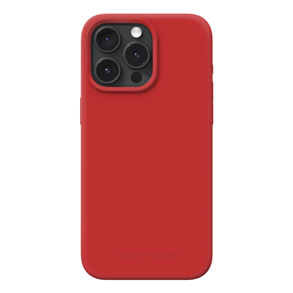 Apple iPhone 15 Pro Max, Magsafe Silikon Red