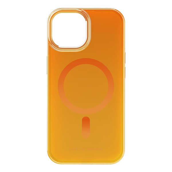 Apple iPhone 15, Magsafe Orange Spritz clear