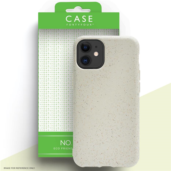 iPhone 12 mini, Eco-Case weiss