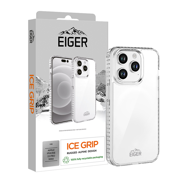 iPhone 15 Pro Max, Ice Grip transp.