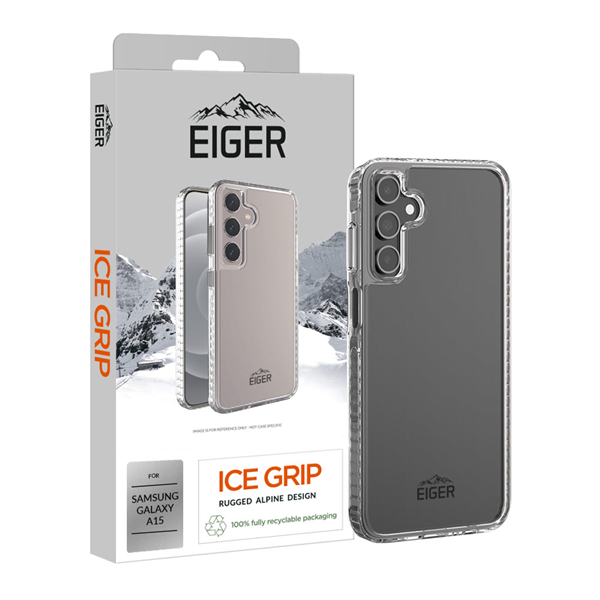 Galaxy A15 / A15 5G, Ice Grip Case clear